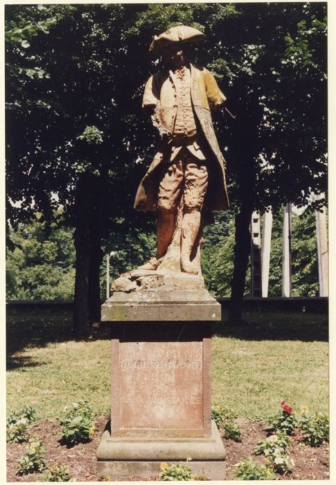 statue du parc : Baron Gabriel Mercier