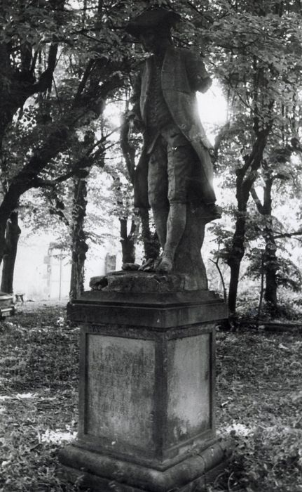 statue du parc : Baron Gabriel Mercier