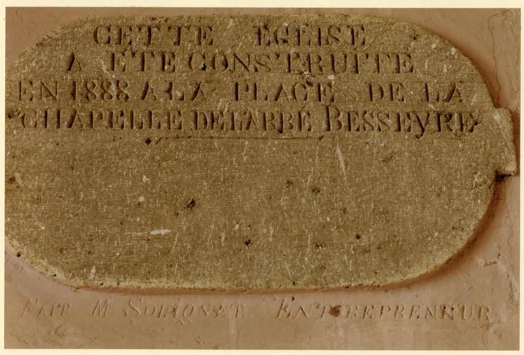 plaque commémorative