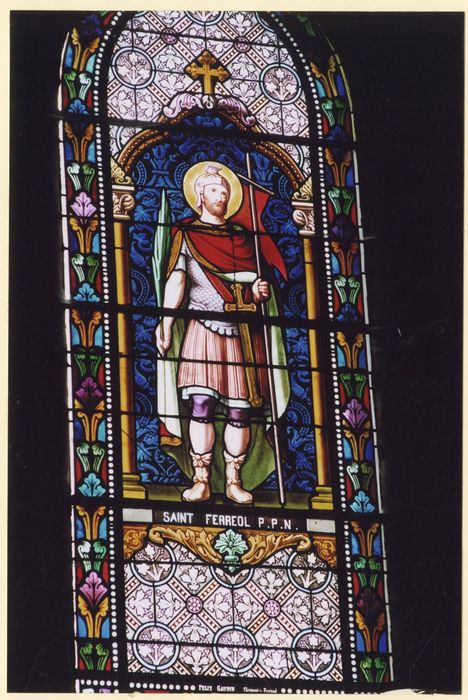 verrière du choeur : Saint Ferréol