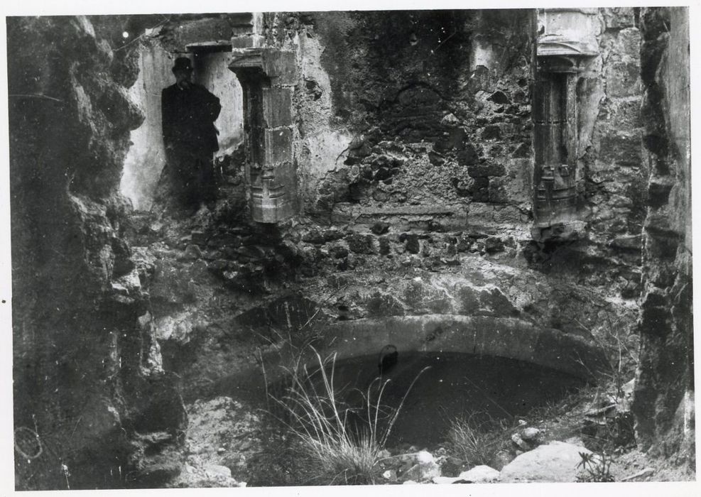 vestige d’une cheminée monumentale