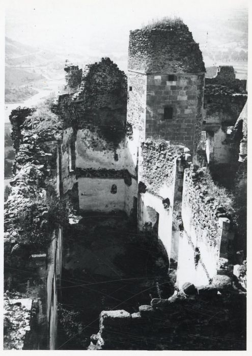 vue partielle des ruines