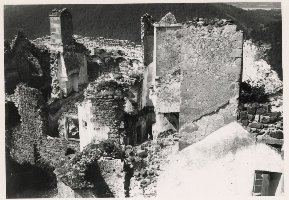 vue partielle des ruines