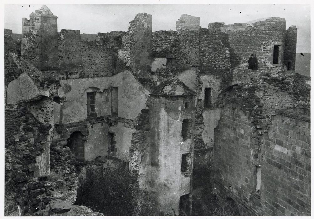 vue partielle des ruines