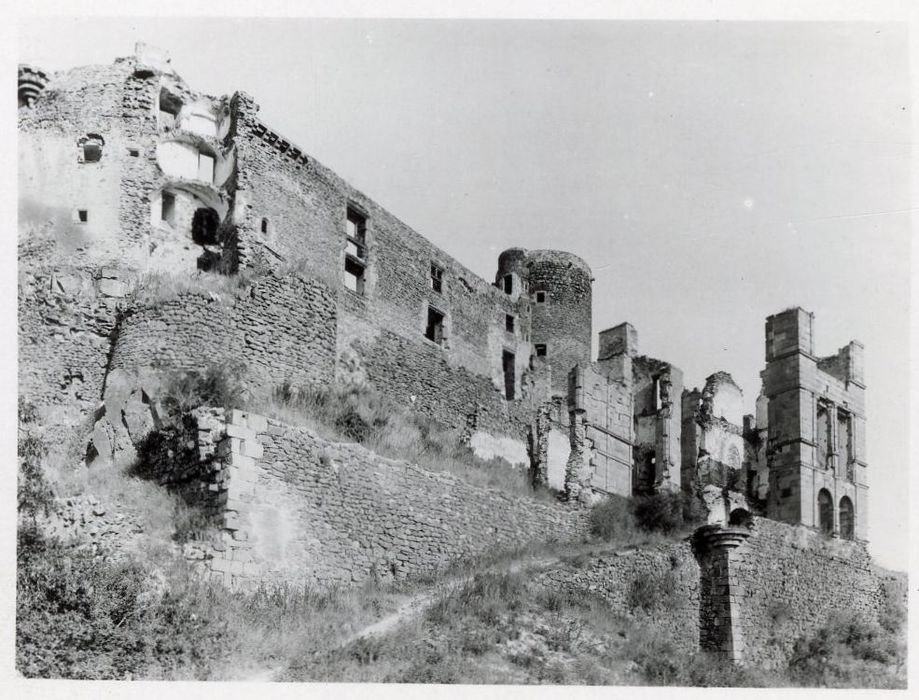 vue générale des ruines