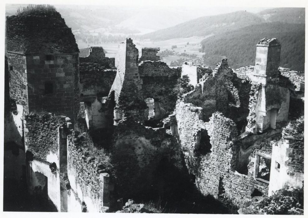 vue partielle des ruines