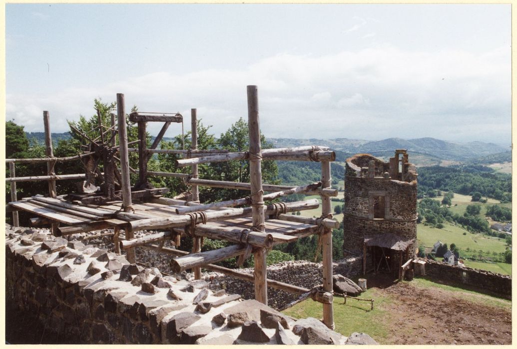 vue partielle des ruines