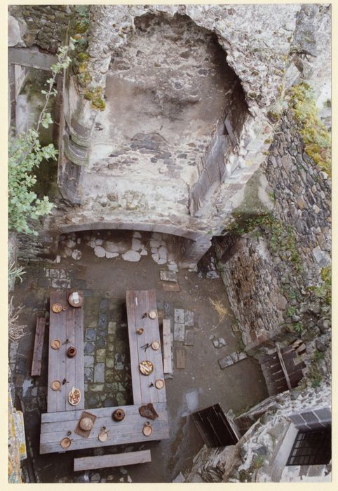 vue partielle des ruines