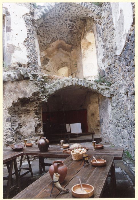 vue partielle des ruines
