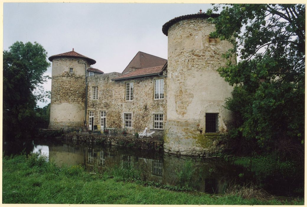aile ouest, façade ouest