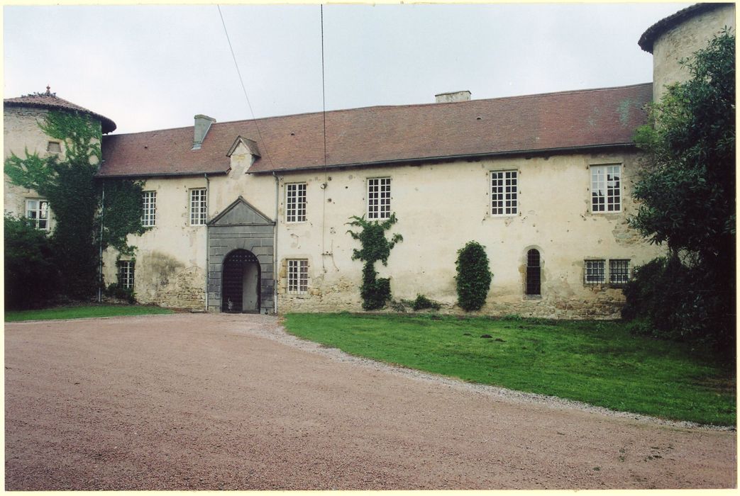 aile sud, façade sud