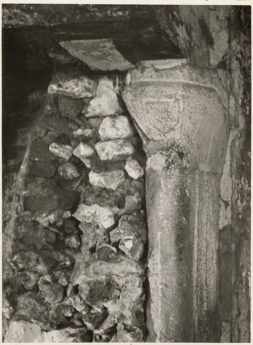 cheminée, détail