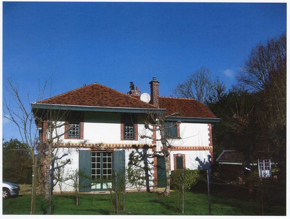 façade sud-est (photocopie numérisée)