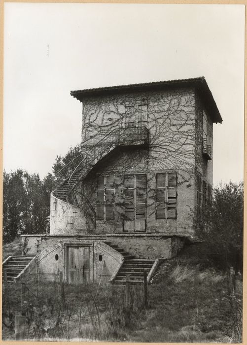 pavillon, façade nord