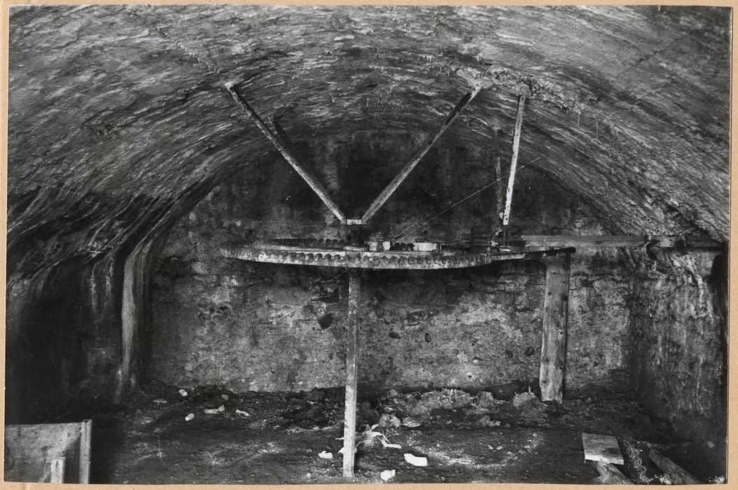 salle du réservoir sous le pavillon