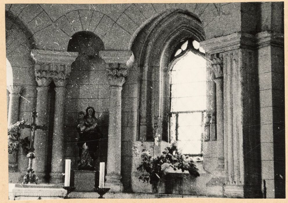 abside du choeur, vue partielle