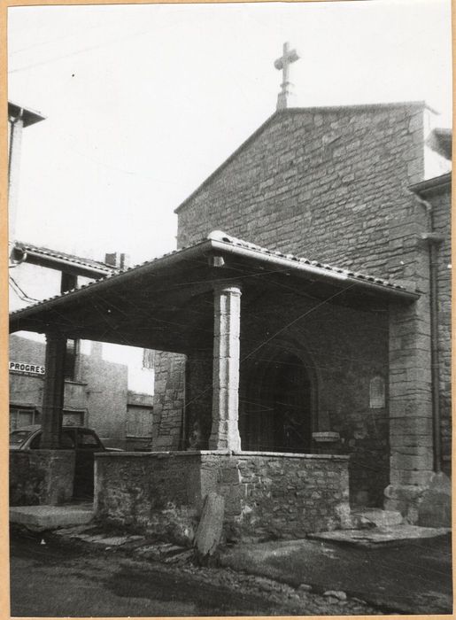 porche d’accès ouest