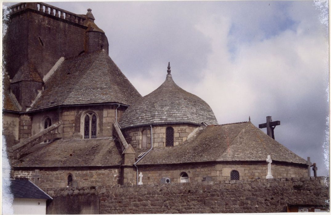 toitures du chevet