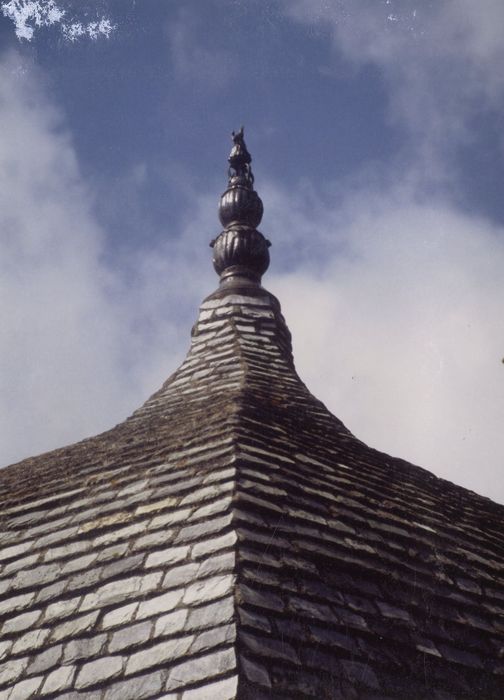 chapelle axiale, détail de l’épi de faîtage