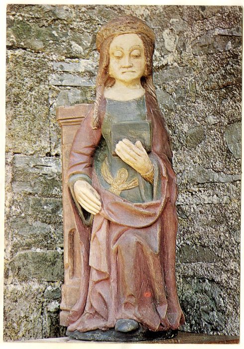 statue (statuette) : Sainte Barbe