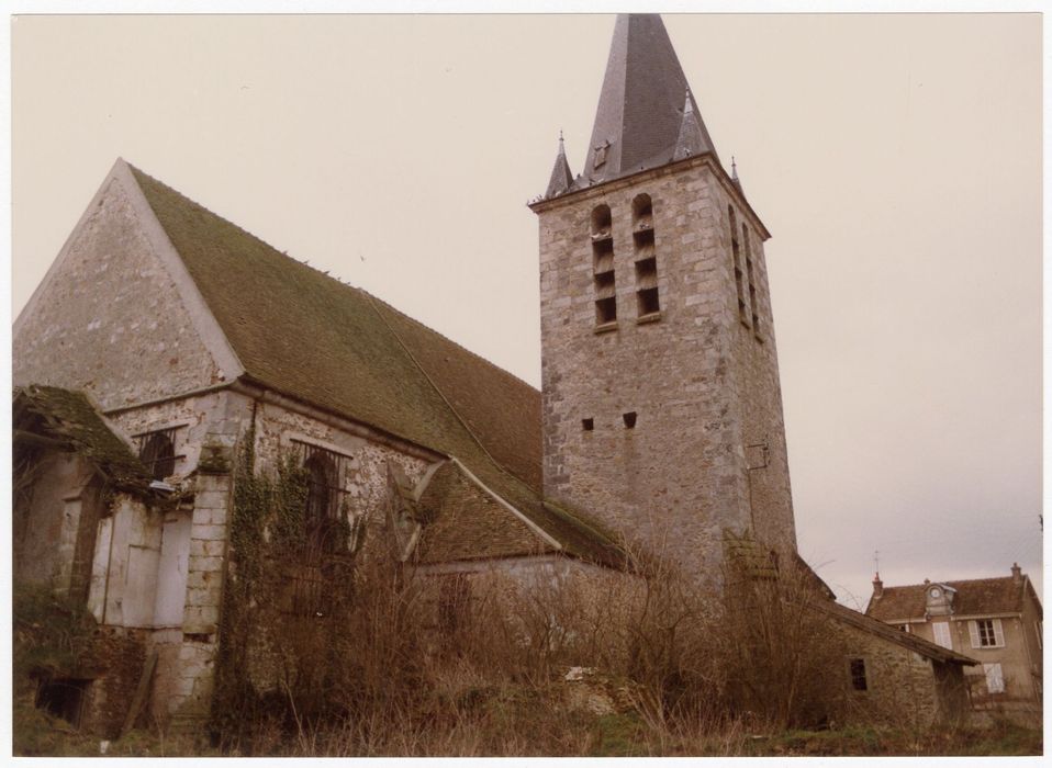 clocher, élévation est