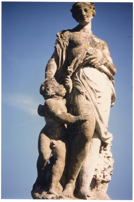 parc, statue : Flore et Zéphyr