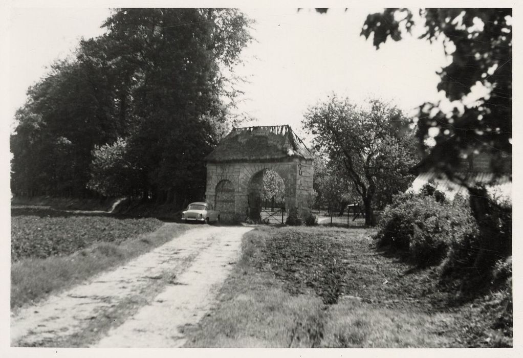 porterie, élévation sud