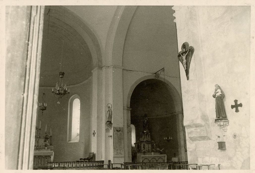 croisée du transept, vue partielle
