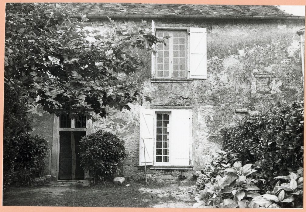 façade ouest, vue partielle