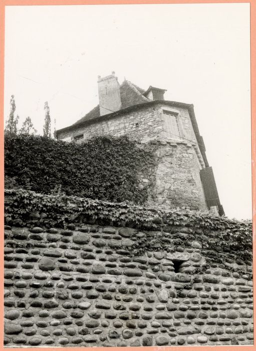 pignon sud, vue partielle