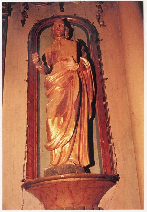 statue : Saint Pierre (photocopie numérisée)