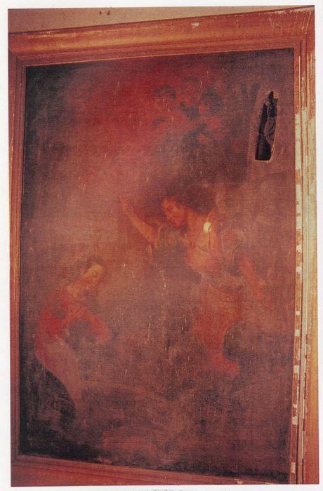tableau : Annonciation (photocopie numérisée)