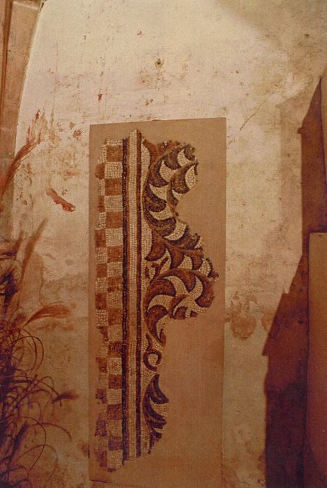 fragment de mosaïque (photocopie numérisée)