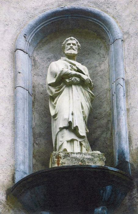 statue du clocher : Saint Marc (photocopie numérisée)