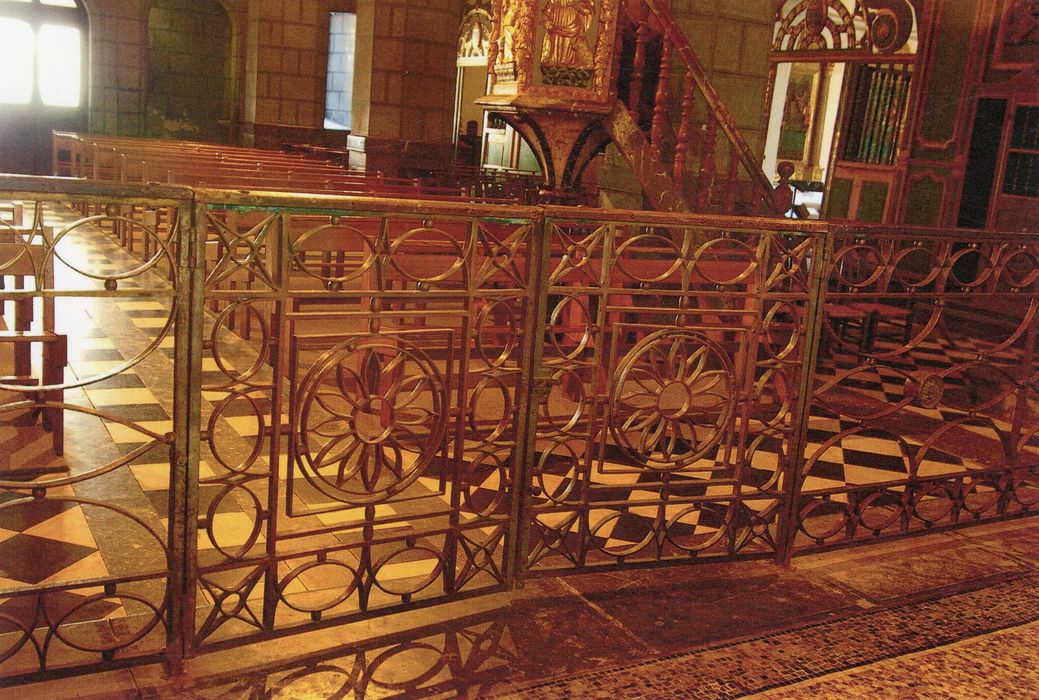 clôture de choeur (photocopie numérisée)