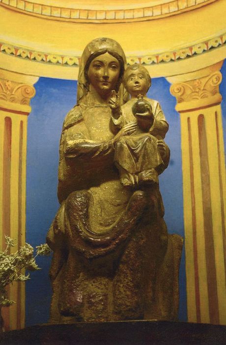 statue : Vierge à l’Enfant (photocopie numérisée)