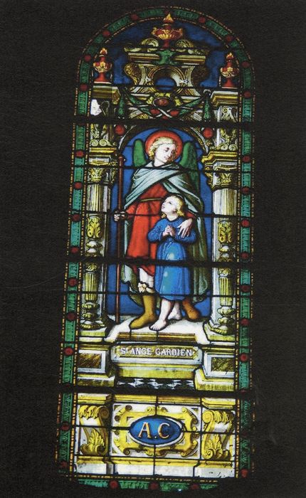 peinture monumentale du choeur (photocopie numérisée)