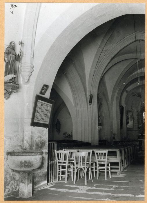 nef, vue partielle