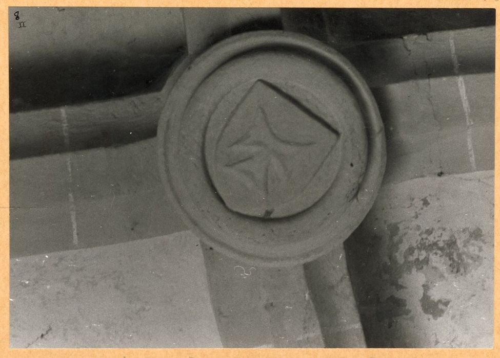 détail d’une clef de voûte