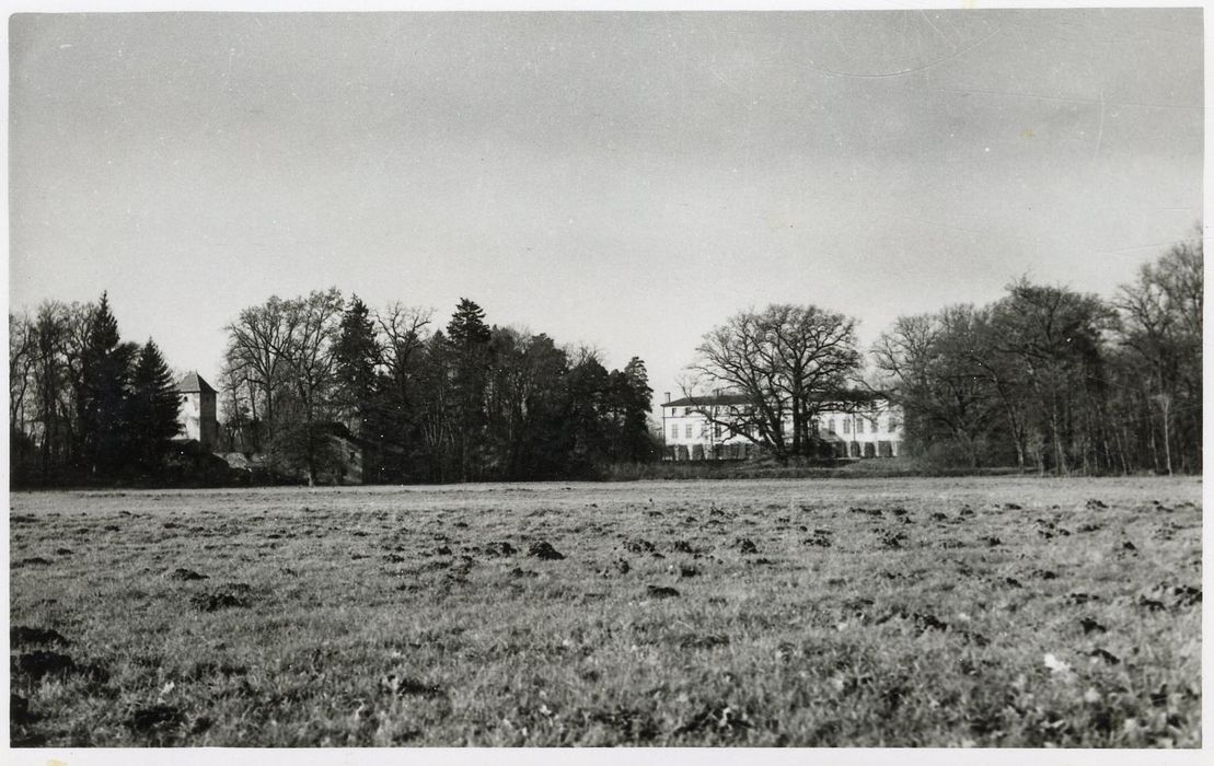vue générale du parc à l’Est