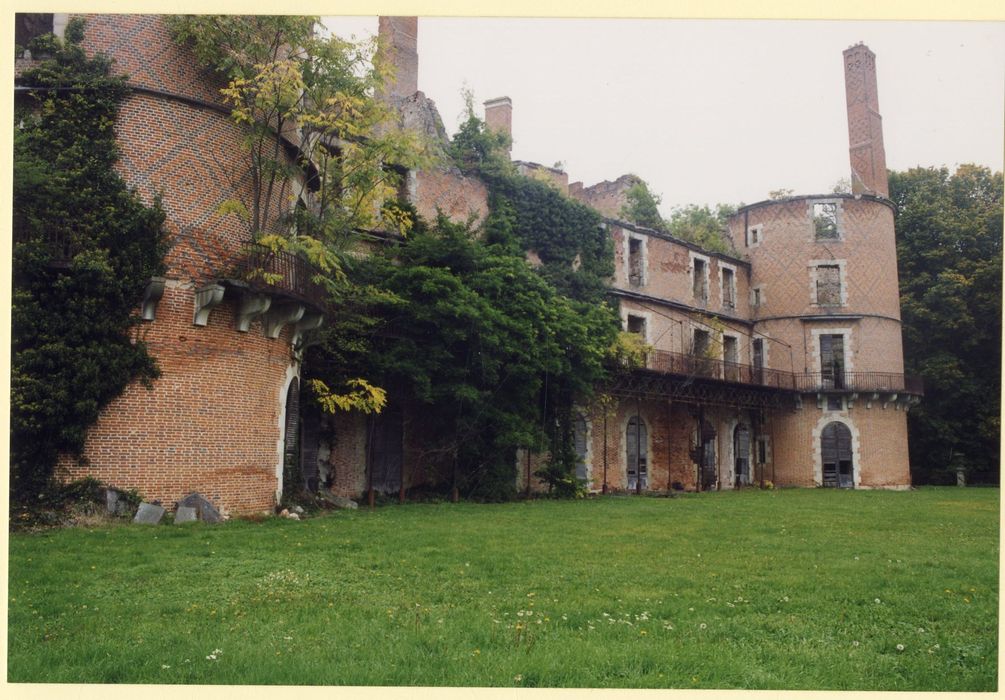 façade sud du château