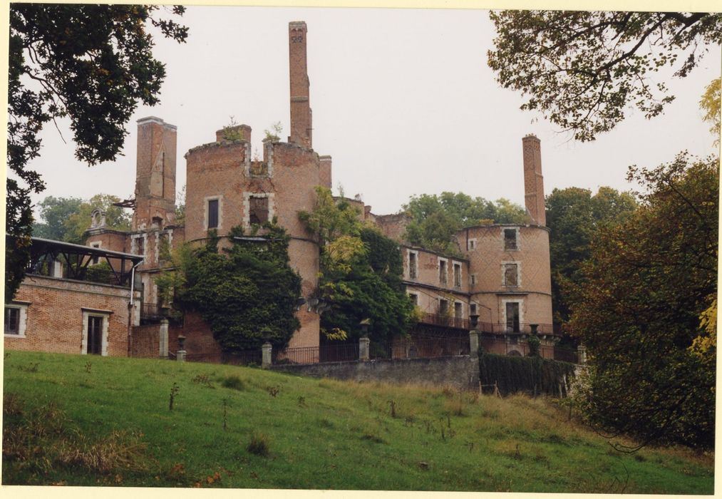 façade sud du château