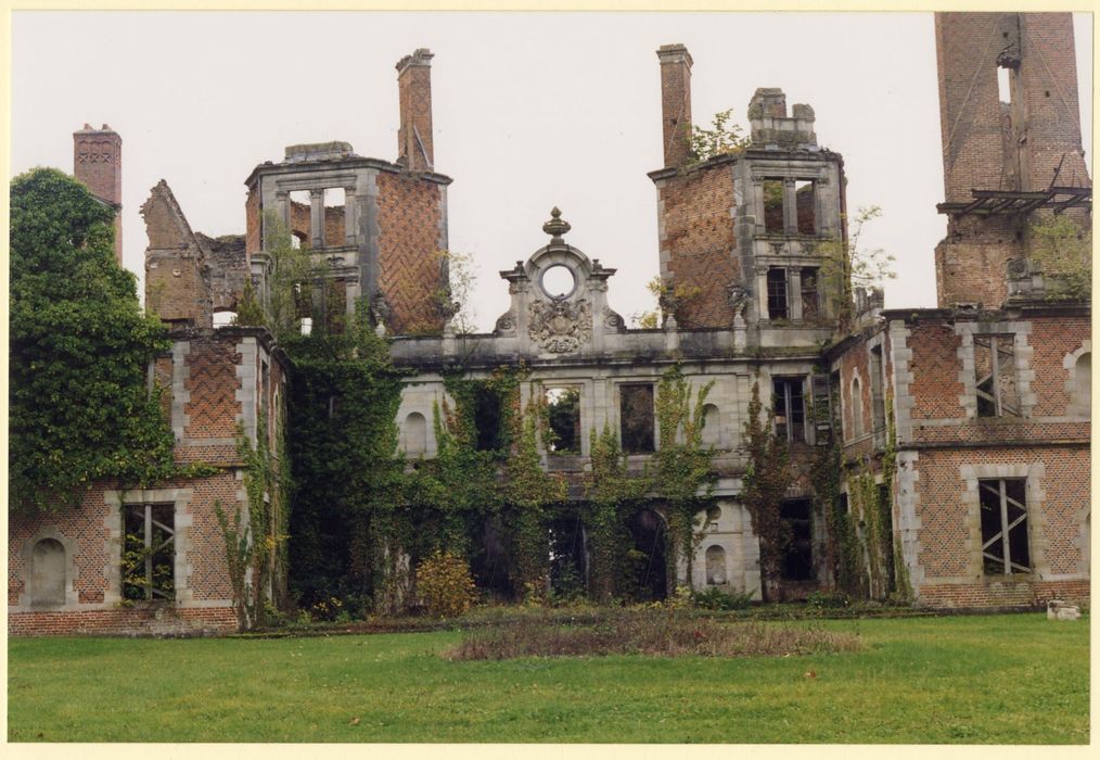 façade nord du château