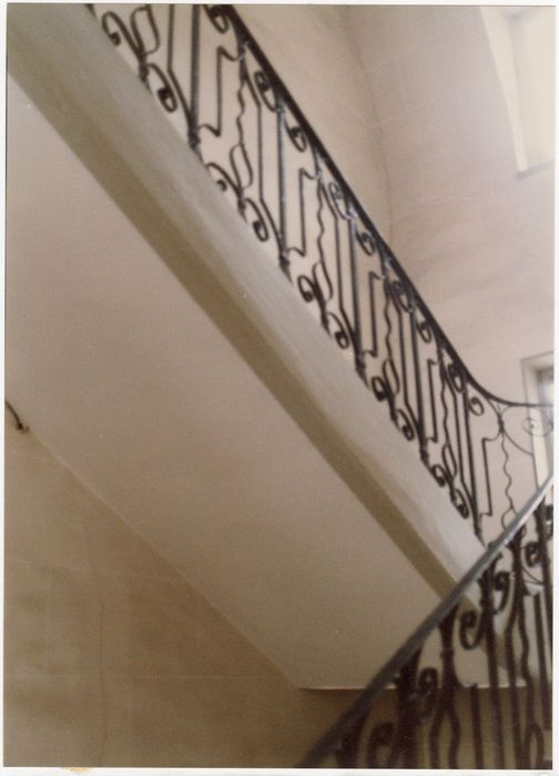 escalier monumental, vue partielle