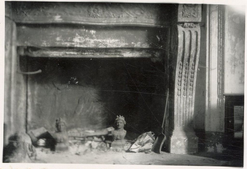 rotonde, cheminée
