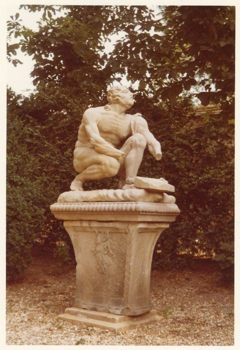 statue du jardin
