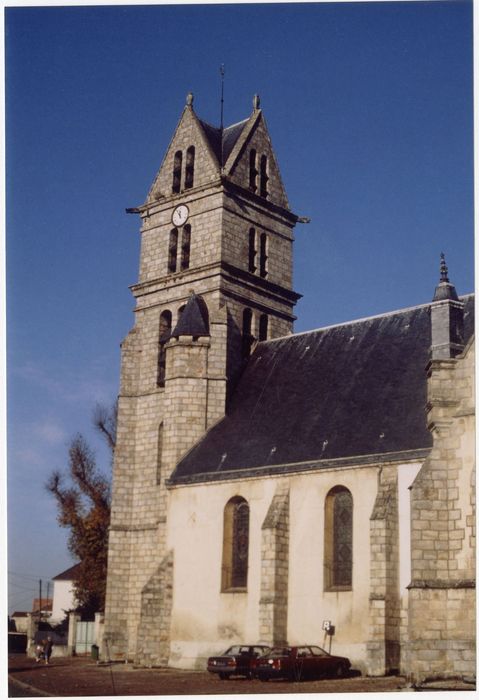 clocher, élévations sud et est