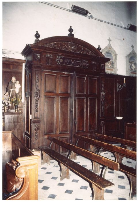 tambour du portail d’accès sud