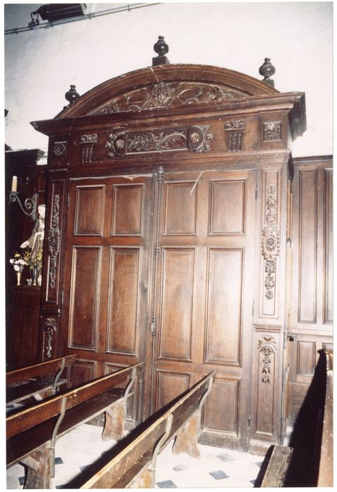tambour du portail d’accès sud