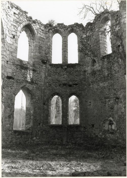 vestiges de la chapelle, vue partielle